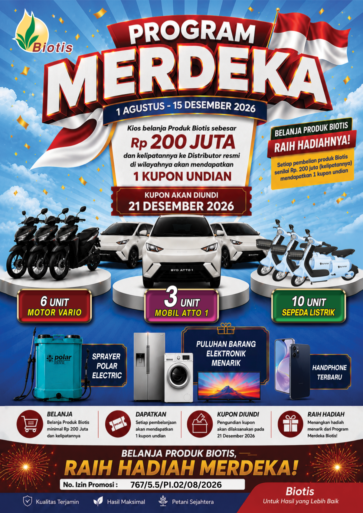 PROGRAM MERDEKA BIOTIS AGRINDO